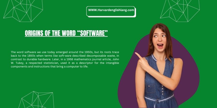 Origins of the Word “Software”