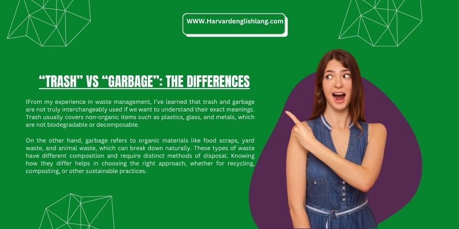 “Trash” vs “Garbage”: The Differences